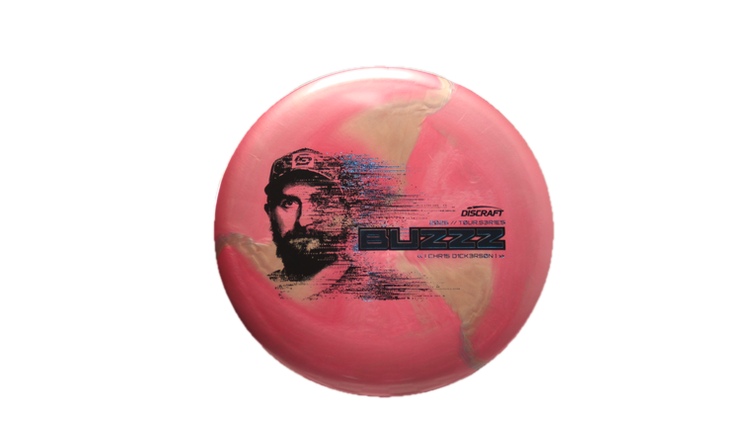 Discraft 2026 Chris Dickerson Tour Series TItanium Buzzz Midrange Front View
