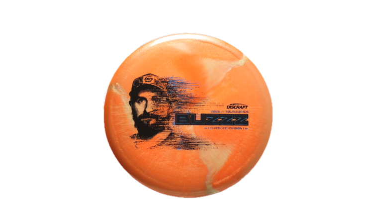 Discraft 2026 Chris Dickerson Tour Series TItanium Buzzz Midrange Front View