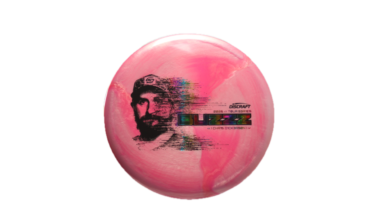 Discraft 2026 Chris Dickerson Tour Series TItanium Buzzz Midrange Front View
