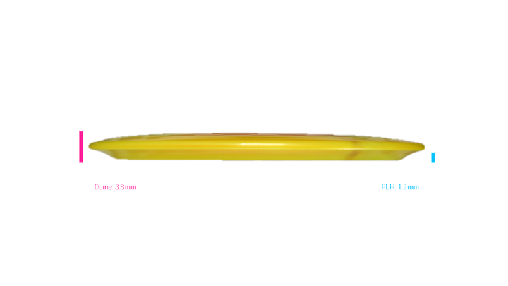 Discraft 2026 Anthony Barela Tour Series TItanium Cigarra Fairway Driver Profile View