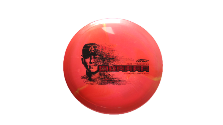 Discraft 2026 Anthony Barela Tour Series TItanium Cigarra Fairway Driver Front View