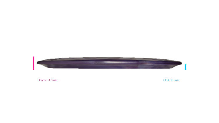 Discraft 2026 Anthony Barela Tour Series TItanium Cigarra Fairway Driver Profile View
