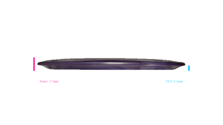 Discraft 2026 Anthony Barela Tour Series TItanium Cigarra Fairway Driver Profile View