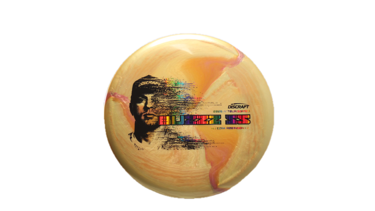 Discraft 2026 Ezra Robinson Tour Series TItanium Buzzz SS Midrange Front View