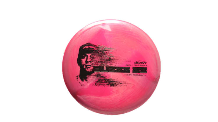 Discraft 2026 Ezra Robinson Tour Series TItanium Buzzz SS Midrange Front View