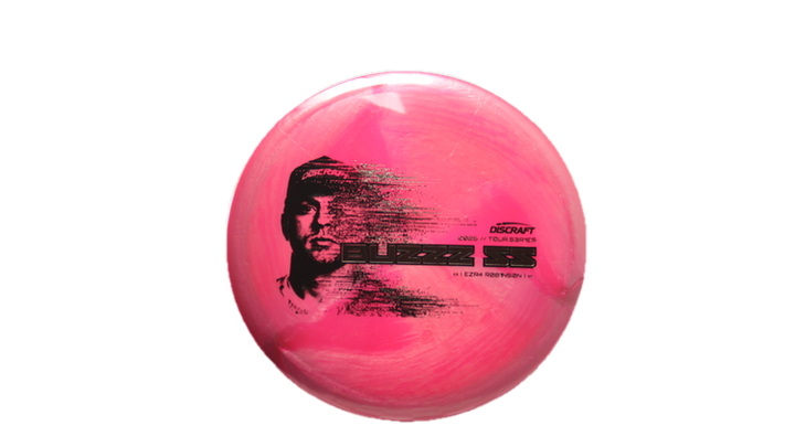 Discraft 2026 Ezra Robinson Tour Series TItanium Buzzz SS Midrange Front View