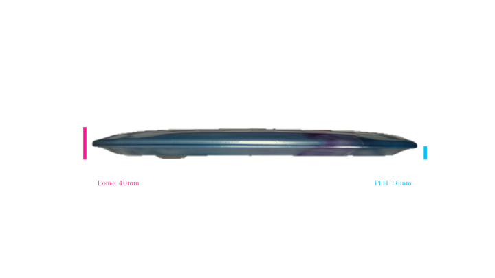 Discraft 2026 Missy Gannon Tour Series TItanium Cicada Fairway Driver Profile View
