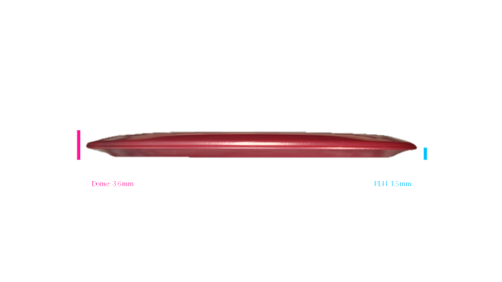 Discraft 2026 Missy Gannon Tour Series TItanium Cicada Fairway Driver Profile View