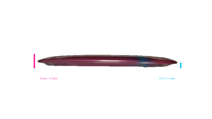 Discraft 2026 Missy Gannon Tour Series TItanium Cicada Fairway Driver Profile View