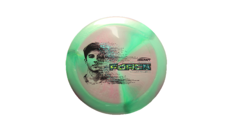 Discraft 2026 Luke Taylor Tour Series TItanium Force Distance Driver Front View