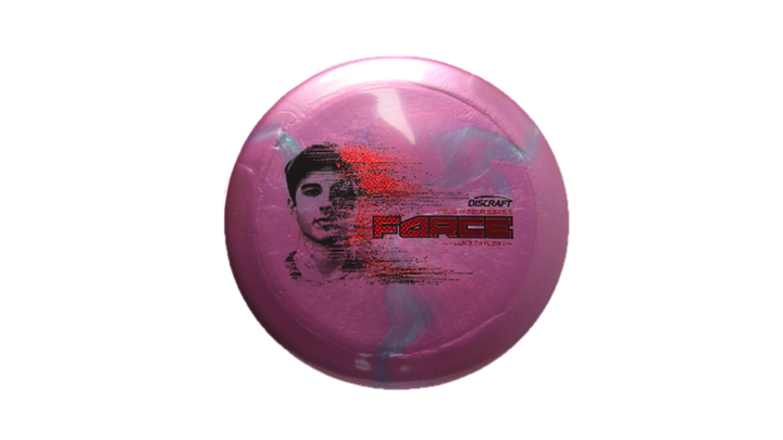 Discraft 2026 Luke Taylor Tour Series TItanium Force Distance Driver Front View