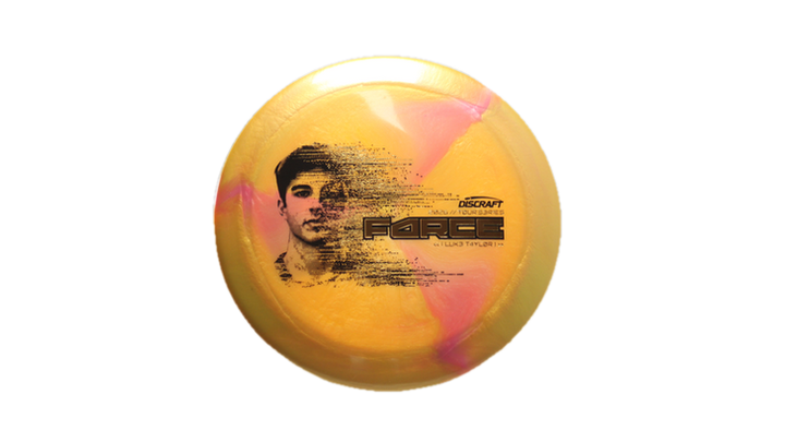 Discraft 2026 Luke Taylor Tour Series TItanium Force Distance Driver Front View