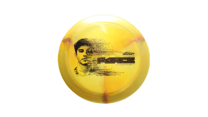 Discraft 2026 Luke Taylor Tour Series TItanium Force Distance Driver Front View