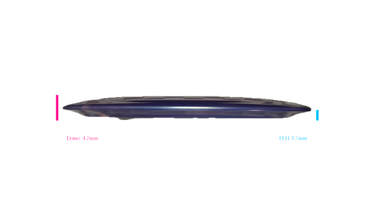 Discraft 2026 Ricky Wysocki Tour Series TItanium Hallux Distance Driver Profile View