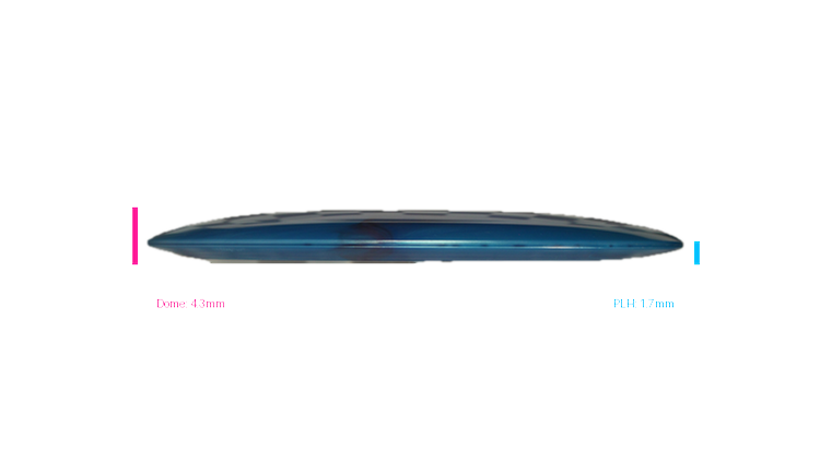 Discraft 2026 Hanna Huynh Tour Series TItanium Heat Fairway Driver Profile View