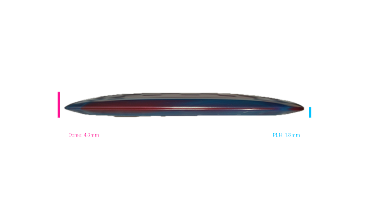 Discraft 2026 Hanna Huynh Tour Series TItanium Heat Fairway Driver Profile View