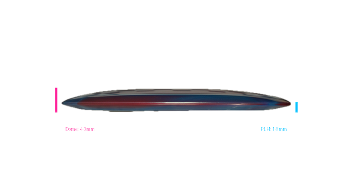 Discraft 2026 Hanna Huynh Tour Series TItanium Heat Fairway Driver Profile View