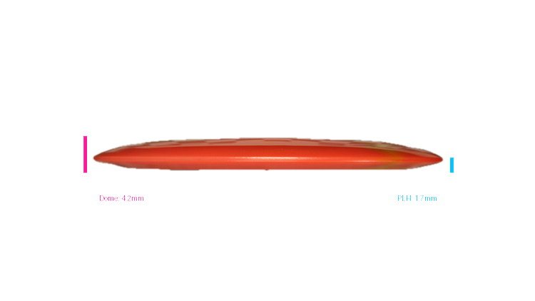 Discraft 2026 Hanna Huynh Tour Series TItanium Heat Fairway Driver Profile View