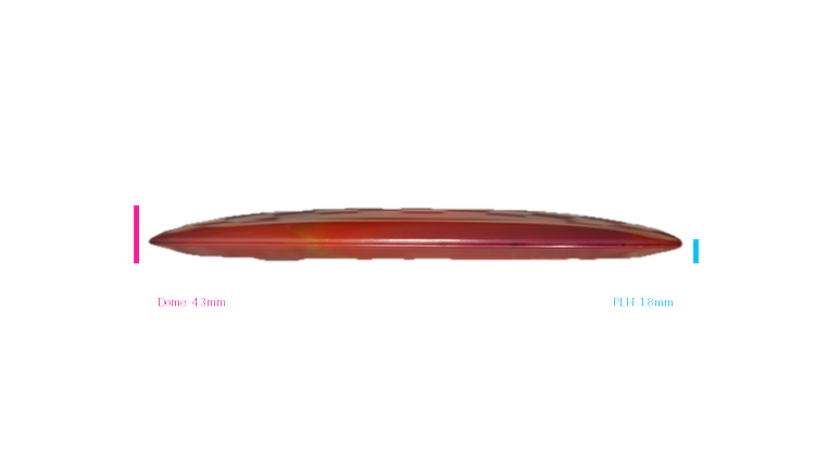 Discraft 2026 Hanna Huynh Tour Series TItanium Heat Fairway Driver Profile View