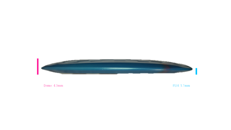 Discraft 2026 Hanna Huynh Tour Series TItanium Heat Fairway Driver Profile View