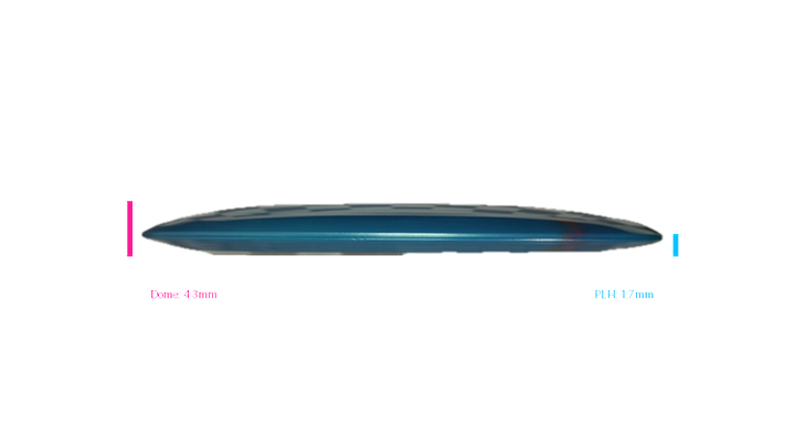 Discraft 2026 Hanna Huynh Tour Series TItanium Heat Fairway Driver Profile View