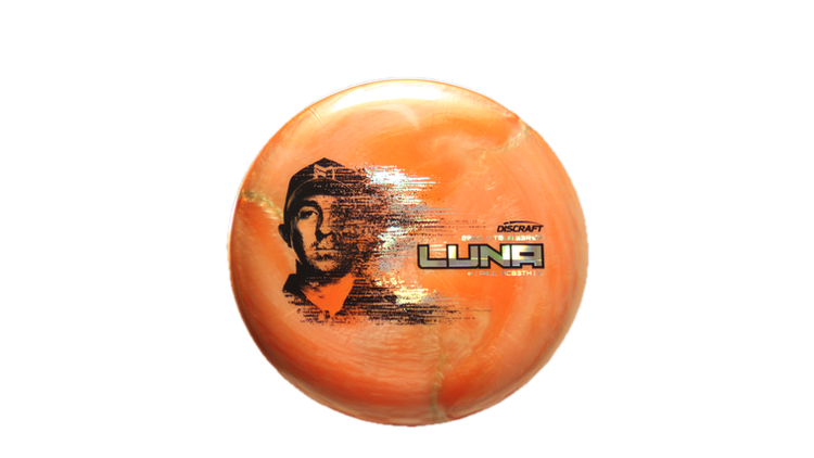 Discraft 2026 Paul McBeth Tour Series TItanium Luna Putter Front View