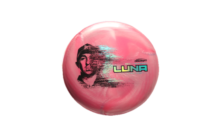 Discraft 2026 Paul McBeth Tour Series TItanium Luna Putter Front View