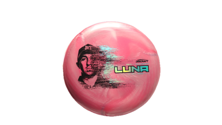 Discraft 2026 Paul McBeth Tour Series TItanium Luna Putter Front View