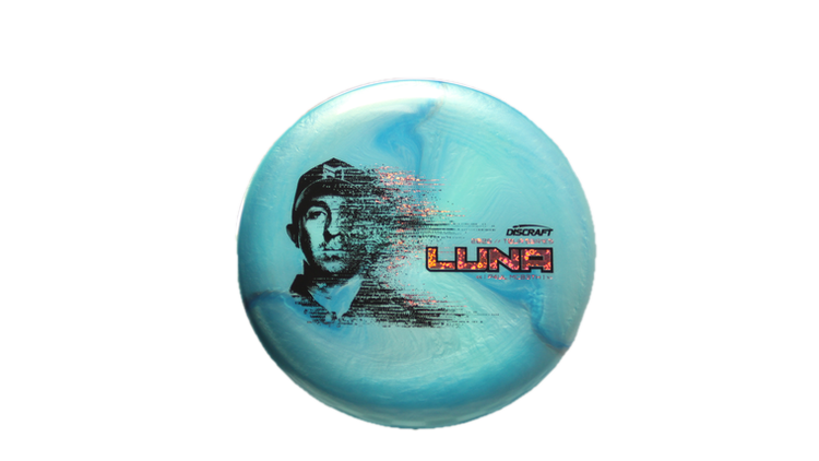 Discraft 2026 Paul McBeth Tour Series TItanium Luna Putter Front View