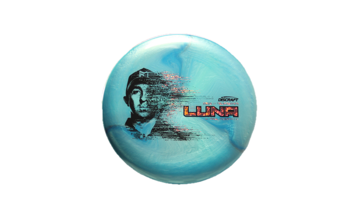 Discraft 2026 Paul McBeth Tour Series TItanium Luna Putter Front View
