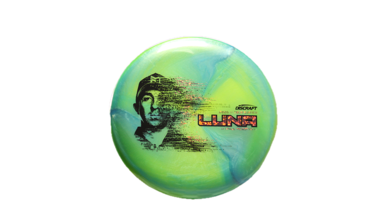 Discraft 2026 Paul McBeth Tour Series TItanium Luna Putter Front View
