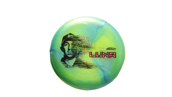 Discraft 2026 Paul McBeth Tour Series TItanium Luna Putter Front View