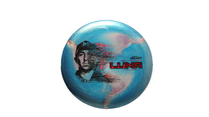 Discraft 2026 Paul McBeth Tour Series TItanium Luna Putter Front View