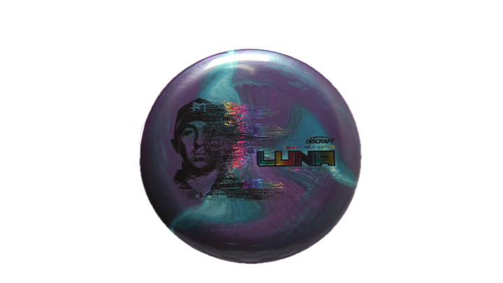 Discraft 2026 Paul McBeth Tour Series TItanium Luna Putter Front View