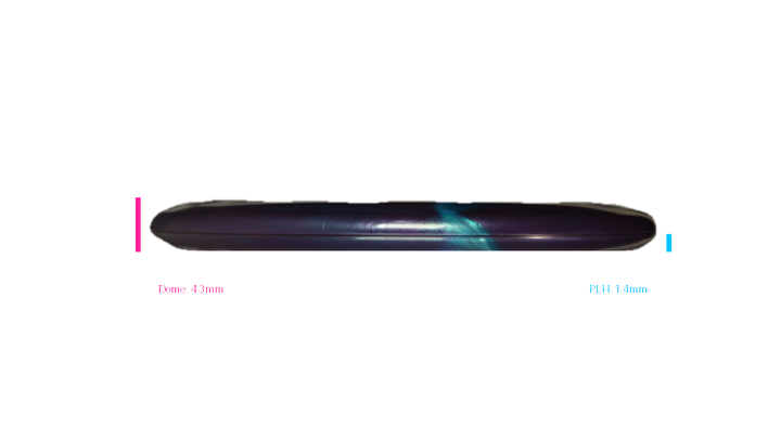 Discraft 2026 Paul McBeth Tour Series TItanium Luna Putter Profile View