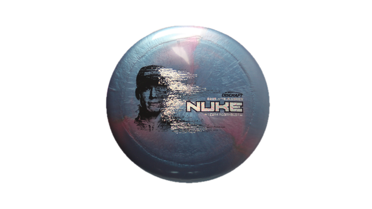 Discraft 2026 Ezra Aderhold Tour Series TItanium Nuke Distance Driver Front View