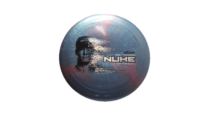 Discraft 2026 Ezra Aderhold Tour Series TItanium Nuke Distance Driver Front View