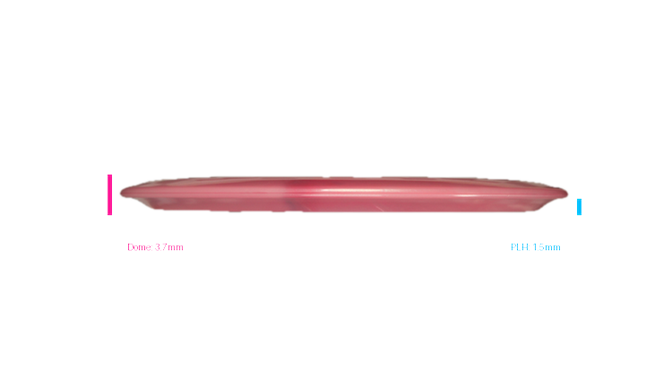 Discraft 2026 Paige Pierce Tour Series TItanium Passion Fairway Driver Profile View