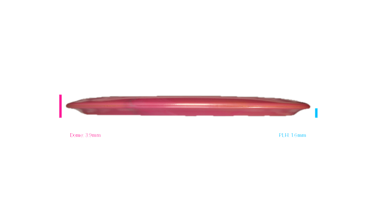 Discraft 2026 Paige Pierce Tour Series TItanium Passion Fairway Driver Profile View