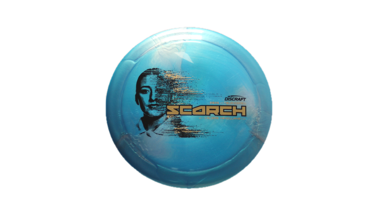Discraft 2026 Valerie Mandujano Series TItanium Scorch Distance Driver Front View