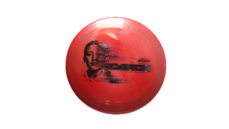 Discraft 2026 Valerie Mandujano Series TItanium Scorch Distance Driver Front View