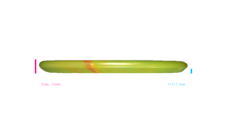 Discraft 2026 Adam Hammes Tour Series Titanium Zone Putter Profile View