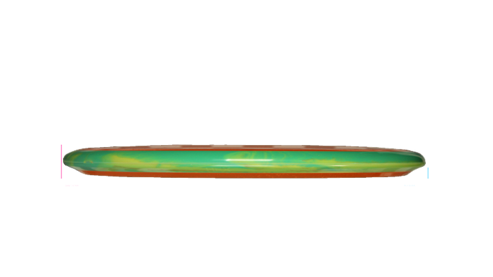 Axiom 2026 OTB Open Edition Particle Soft Proton Hex Midrange Profile View