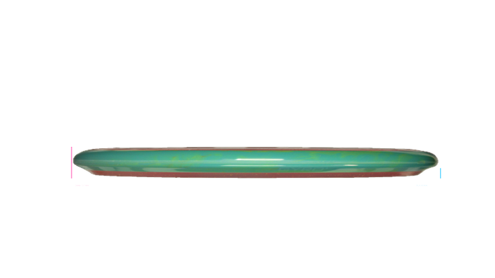 Axiom 2026 OTB Open Edition Particle Soft Proton Hex Midrange Profile View