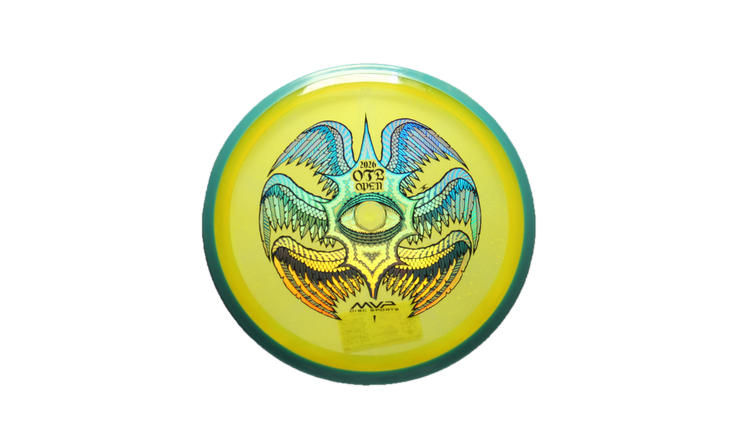 Axiom 2026 OTB Open Edition Particle Soft Proton Rhythm Fairway Driver Front View