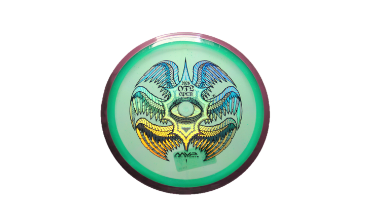 Axiom 2026 OTB Open Edition Particle Soft Proton Rhythm Fairway Driver Front View