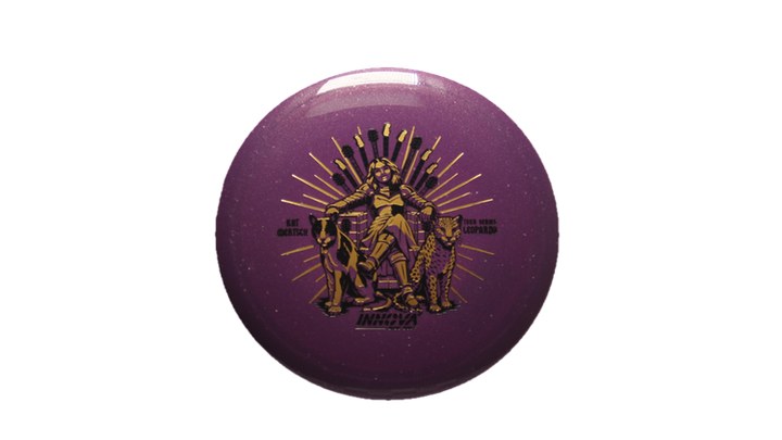 Innova 2026 Kat Mertsch Tour Series Metal Flake Star Leopard3 Fairway Driver Front View