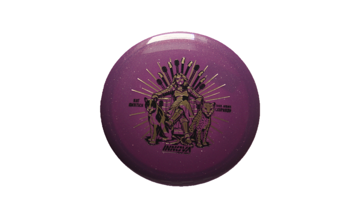 Innova 2026 Kat Mertsch Tour Series Metal Flake Star Leopard3 Fairway Driver Front View