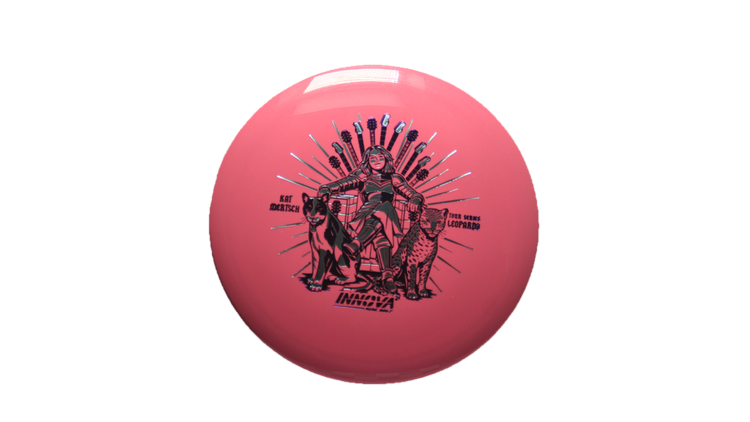 Innova 2026 Kat Mertsch Tour Series Metal Flake Star Leopard3 Fairway Driver Front View