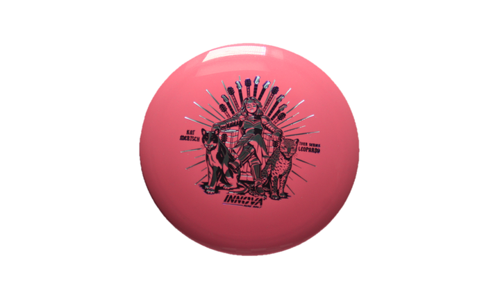 Innova 2026 Kat Mertsch Tour Series Metal Flake Star Leopard3 Fairway Driver Front View